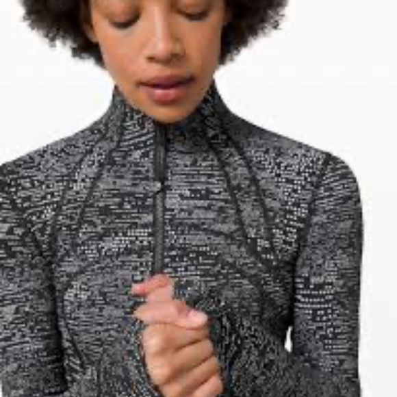 Lululemon Define Jacket Luxtreme Digital Rain Jacquard Black White 8 - Picture 4 of 13